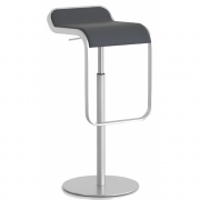 La Palma - Lem Barhocker 66-79 cm matt verchromt 