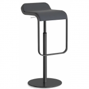 La Palma - Lem Barhocker 66-79 cm schwarz 