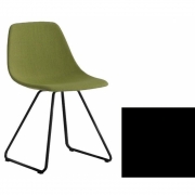 La Palma - Miunn S160 Kufenstuhl schwarz Baydur Schwarz