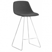 La Palma - Miunn Barhocker 65 cm weiß 