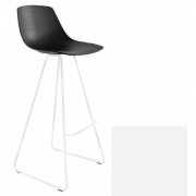 La Palma - Miunn Barhocker 75 cm weiß Baydur Weiß