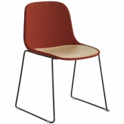 La Palma - Seela Kufenstuhl schwarz lackiert 