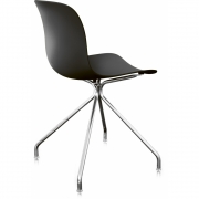 Magis - Troy Stuhl Kreuzfuß Schwarz