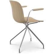 Magis - Troy Armlehnenstuhl Kreuzfuß Buche 