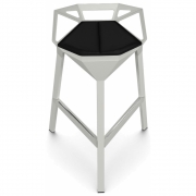 Magis - Cuscini Stool One Sitzkissen Leder Schwarz