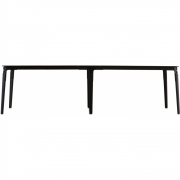 Magis - Steelwood Table Basismodul Schwarz