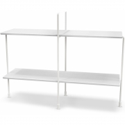 Magis - Traffic Beistelltisch 80x25 cm Weiß - Weiß