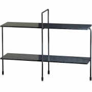 Magis - Traffic Beistelltisch 80x25 cm Anthrazitgrau - Schwarz