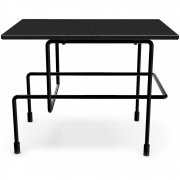 Magis - Traffic Couchtisch 45 x 30 cm | Anthrazitgrau - Schwarz