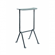 Magis - Officina Barhocker 65cm Stoff DivinaMelange 190 | Anthrazitgrau