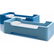 Magis - Bunky Einzelbett Hellblau