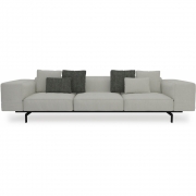 Kartell - Largo Sofa 3-Sitzer