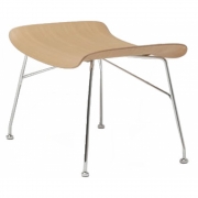 Kartell - S/Wood Fußhocker