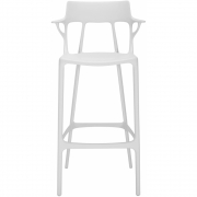 Kartell - A.I Bar Hocker 75 cm Weiß