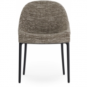 Kartell - Eleganza Ela Armlehnstuhl Gestell Schwarz 