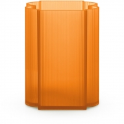 Kartell - Okra Vase 24 cm | Orange