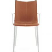 Kartell - H.H.H. Stuhl Polsterung Leder 