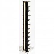 Opinion Ciatti - Ptolomeo Luce Bücherregal 160 cm | Schwarz