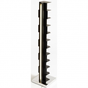 Opinion Ciatti - Ptolomeo Luce Bücherregal 160 cm | Edelstahl