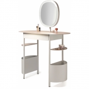 Opinion Ciatti - Spiegel für Vanilla Schreibtisch/Konsole Schwarz