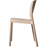 Swedese - Grace Stuhl Esche Weiß