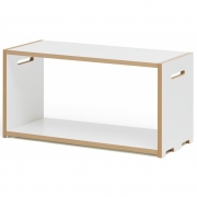 Tojo - Hochstapler Regal Grundmodul | Weiß