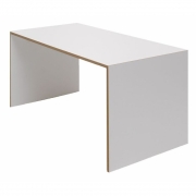 Tojo - Freistell Tisch Freistehend groß - Weiß