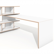 Tojo - Freistell/Anstell Tisch 