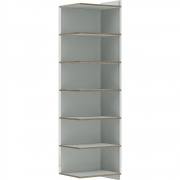 Tojo - Mehrfach Regalsystem Anbaumodul | 6-fach