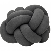 Design House Stockholm - Knot Dekokissen XL (SALE im Showroom*) Grau