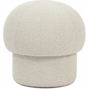 Design House Stockholm - Uno Pouf Hocker Ø50 cm Creme
