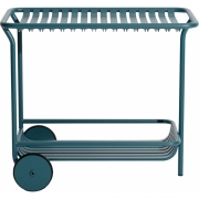 Petite Friture - Week-End Servierwagen Ozeanblau