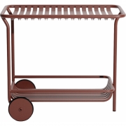 Petite Friture - Week-End Servierwagen Rotbraun