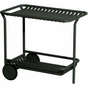 Petite Friture - Week-End Servierwagen Flaschengrün