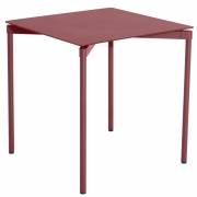 Petite Friture - Fromme Tisch quadratisch Braunrot