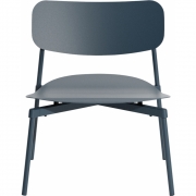 Petite Friture - Fromme Lounge Stuhl Graublau