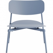 Petite Friture - Fromme Lounge Stuhl Taubenblau