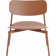 Petite Friture - Fromme Lounge Stuhl Terrakotta