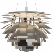 Louis Poulsen - PH Artichoke LED Pendelleuchte Ø 84 cm (3000K) | Edelstahl | Bluetooth