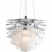 Louis Poulsen - PH Artichoke LED Pendelleuchte Ø 60 cm (2700K) | Glas sandgestrahlt | Bluetooth