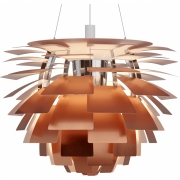 Louis Poulsen - PH Artichoke LED Pendelleuchte Ø 84 cm (3000K) | Kupfer | DALI