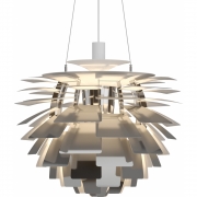 Louis Poulsen - PH Artichoke LED Pendelleuchte Ø 60 cm (2700K) | Edelstahl poliert | DALI