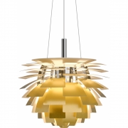 Louis Poulsen - PH Artichoke LED Pendelleuchte Ø 48 cm (3000-1800K) | Messing | Bluetooth