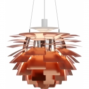 Louis Poulsen - PH Artichoke LED Pendelleuchte Ø 60 cm (3000K) | Kupfer | Bluetooth