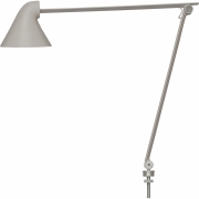 Louis Poulsen - NJP Tischleuchte Hellgrau | Pin: Ø 4 cm | 2700K