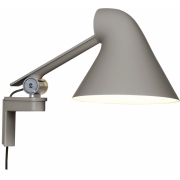 Louis Poulsen - NJP Wandleuchte Hellgrau | 3000K | Kurz
