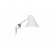 Louis Poulsen - NJP Wandleuchte Weiß | 2700K | Kurz