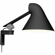 Louis Poulsen - NJP Wandleuchte Schwarz | 3000K | Kurz
