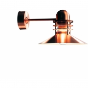 Louis Poulsen - Nyhavn Wandleuchte Kupfer matt