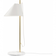 Louis Poulsen - Yuh Tischleuchte Messing / Weiß